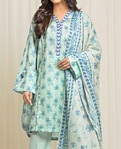Edenrobe Sea Mist Lawn Suit- Pakistani Designer Lawn Suits