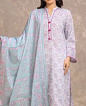 Edenrobe Lilac Lawn Suit- Pakistani Designer Lawn Suits