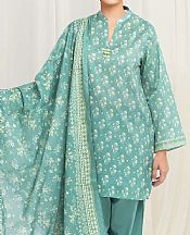 Edenrobe Mint Lawn Suit- Pakistani Designer Lawn Suits