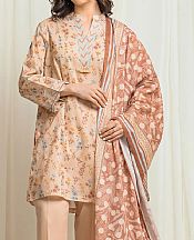 Edenrobe Almond Lawn Suit- Pakistani Lawn Dress