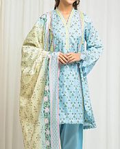 Edenrobe Light Blue Lawn Suit- Pakistani Lawn Dress