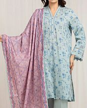 Edenrobe Sea Mist Lawn Suit- Pakistani Lawn Dress