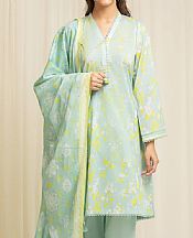 Edenrobe Mint Green Lawn Suit- Pakistani Designer Lawn Suits