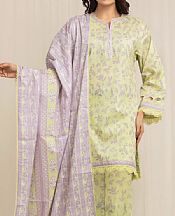 Edenrobe Green Mist/Lilac Lawn Suit- Pakistani Lawn Dress