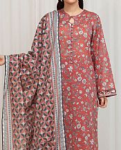 Edenrobe Tea Pink Lawn Suit- Pakistani Lawn Dress