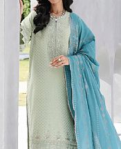 Edenrobe Pale Green Jacquard Suit- Pakistani Chiffon Dress
