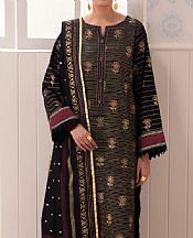 Edenrobe Black Cambric Suit- Pakistani Designer Lawn Suits