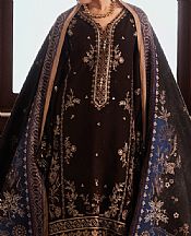 Edenrobe Brown Khaddar Suit- Pakistani Winter Dress