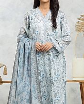Edenrobe Grey Lawn Suit- Pakistani Lawn Dress