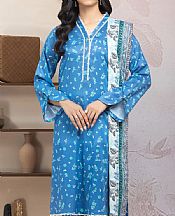 Edenrobe Blue Lawn Suit- Pakistani Lawn Dress