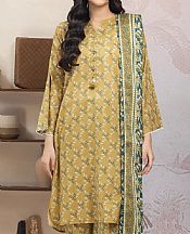 Edenrobe Harvest Gold Lawn Suit- Pakistani Lawn Dress