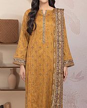Pastel Orange Lawn Suit