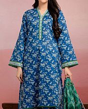 Edenrobe Blue Lawn Suit- Pakistani Designer Lawn Suits