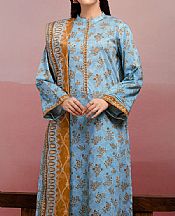 Edenrobe Baby Blue Lawn Suit- Pakistani Lawn Dress