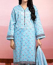 Edenrobe Blue Lawn Suit- Pakistani Lawn Dress