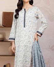 Edenrobe Off White Lawn Suit- Pakistani Lawn Dress