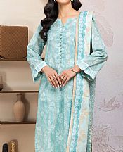 Edenrobe Summer Green Lawn Suit- Pakistani Lawn Dress