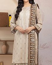 Edenrobe Beige Lawn Suit- Pakistani Lawn Dress