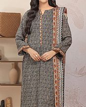 Edenrobe Black Lawn Suit- Pakistani Designer Lawn Suits