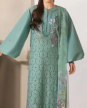 Summer Green Lawn Suit