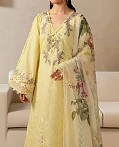Cream Lawn Suit