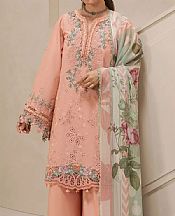Pink Lawn Suit