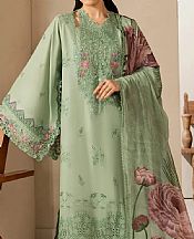 Summer Green Lawn Suit