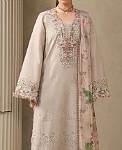 Oyster Pink Lawn Suit