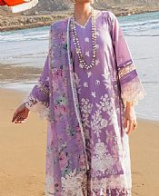Elaf Lavender Lawn Suit- Pakistani Designer Lawn Suits