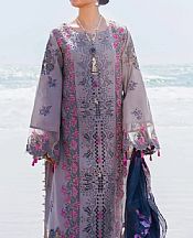 Elaf Slate Grey Lawn Suit- Pakistani Lawn Dress