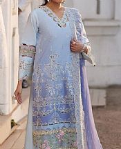 Elaf Baby Blue Lawn Suit- Pakistani Lawn Dress