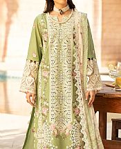 Elaf Pale Green Lawn Suit- Pakistani Designer Lawn Suits
