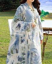 Elaf Grey Lawn Suit- Pakistani Lawn Dress