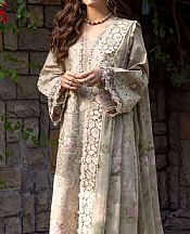 Elaf Tan Lawn Suit- Pakistani Designer Lawn Suits