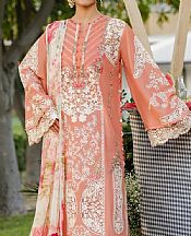 Elaf Coral Lawn Suit- Pakistani Lawn Dress