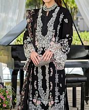 Elaf Black Lawn Suit- Pakistani Designer Lawn Suits