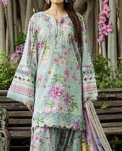 Elaf Light Blue Lawn Suit- Pakistani Lawn Dress