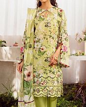 Elaf Light Apple Green Lawn Suit- Pakistani Lawn Dress