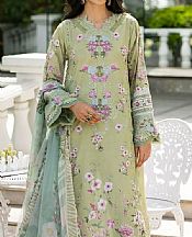 Light Green Lawn Suit
