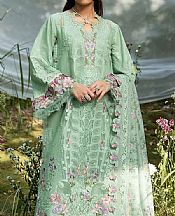 Elaf Mint Green Lawn Suit- Pakistani Designer Lawn Suits
