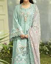 Elaf Summer Green Lawn Suit- Pakistani Lawn Dress