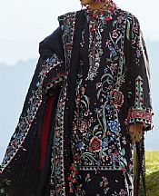 Elan Black Lawn Suit- Pakistani Designer Lawn Suits
