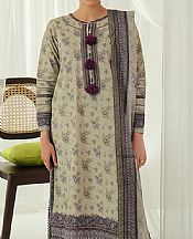 Ellena Beige Lawn Suit- Pakistani Designer Lawn Suits