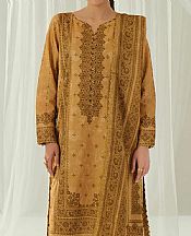 Ellena Dull Orange Lawn Suit- Pakistani Designer Lawn Suits