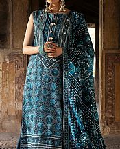 Ellena Turquoise Lawn Suit- Pakistani Lawn Dress