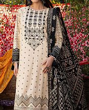 Ellena Ivory Lawn Suit- Pakistani Lawn Dress
