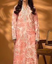 Ellena Peach Lawn Suit (2 Pcs)- Pakistani Designer Lawn Suits