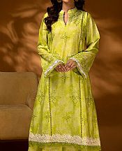 Parrot Green Lawn Suit (2 Pcs)