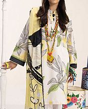 Ellena White Lawn Suit- Pakistani Lawn Dress