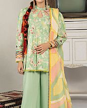 Ellena Mint Green Lawn Suit- Pakistani Lawn Dress